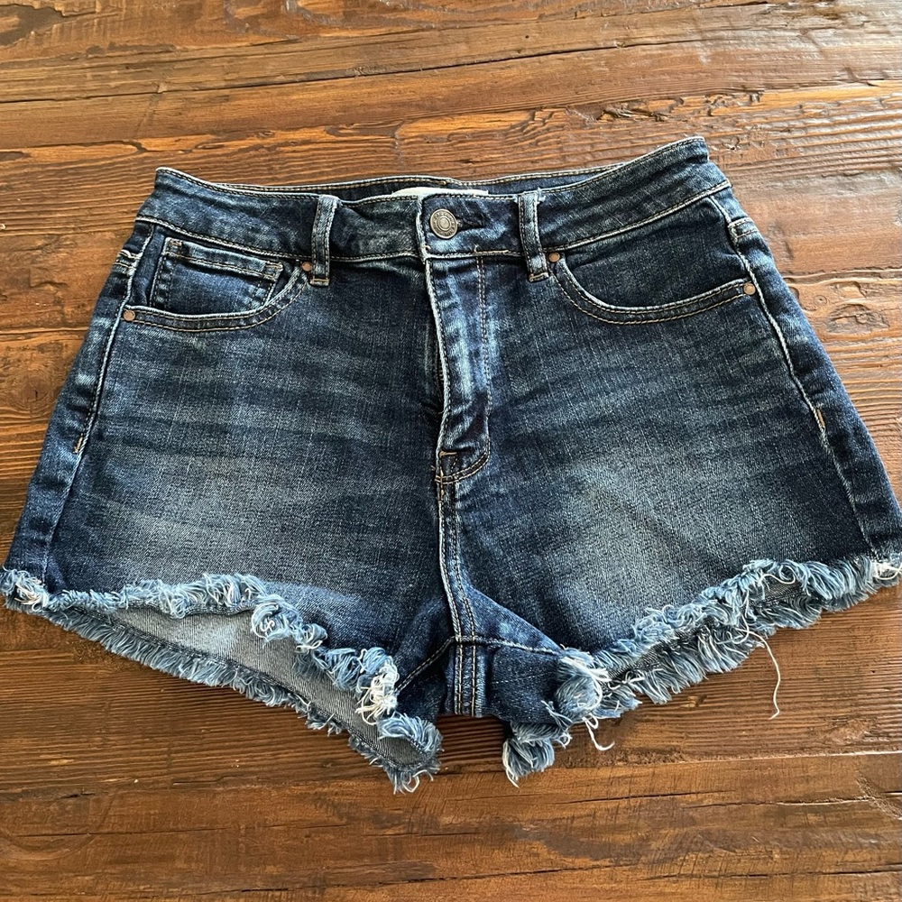 Pacsun Dark Wash Denim Shorts